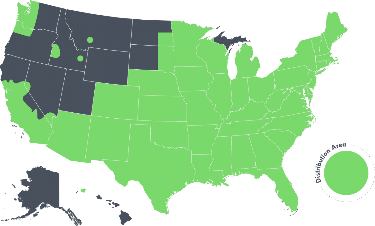 Distribution Map